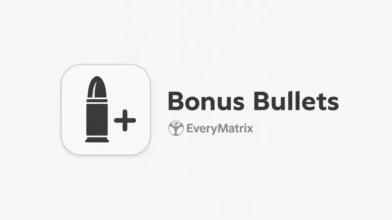 EveryMatrix Menggebrak dengan Bonus Bullets: Tradisi Slot yang Diperbarui